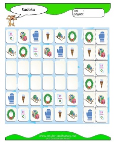 Sudoku Çocuk Bulmacaları